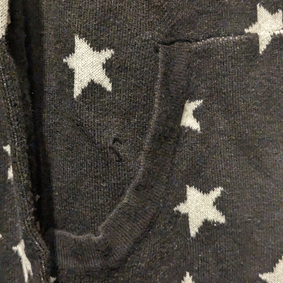 Star hooded open cardigan - Picture 2 of 5